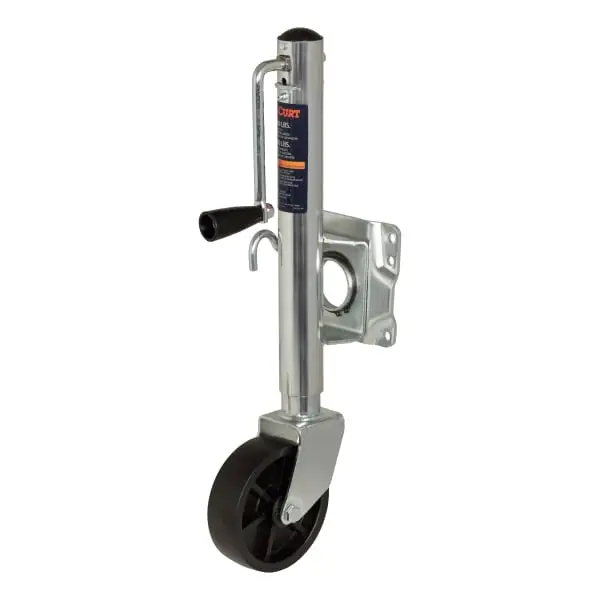 CURT Boat Trailer Jack with Wheel