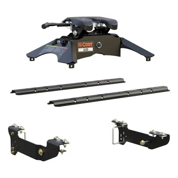 CURT A20 5th Wheel Hitch with Rails