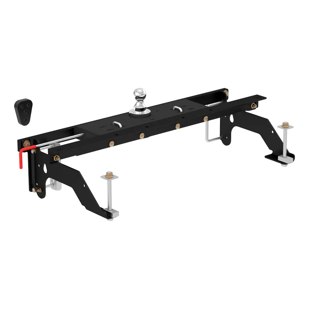 Double Lock Gooseneck Hitch Kit with Brackets, Select Dodge Ram 1500