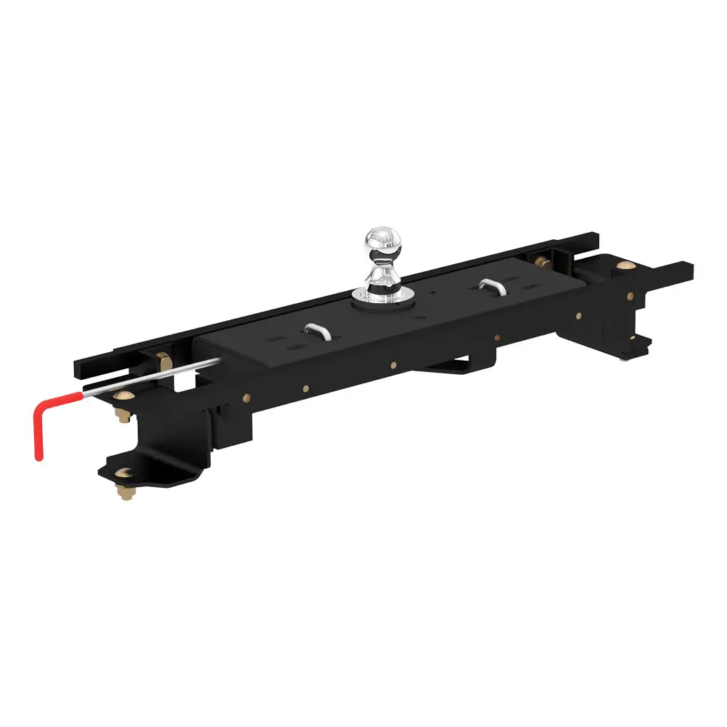 Double Lock Gooseneck Hitch Kit with Brackets, Select Toyota Tundra, 6.5' Bed