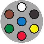 7-way round trailer connector