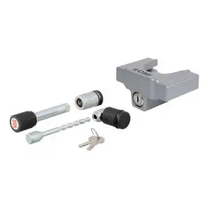 Best 3-Piece Trailer Lock Set - 23086