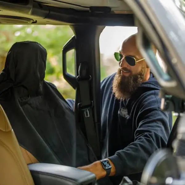 CURT Seat Cover for Wet, Sandy Clothes