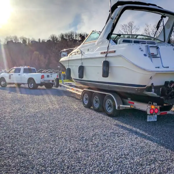 Large Boat Trailer Towing Equipment