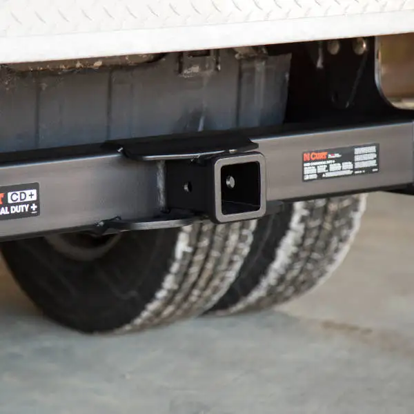 Class 5 Hitch Receiver on Commercial Truck