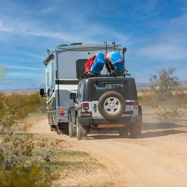 CURT RV Trailer Hitch Flat Towing Jeep