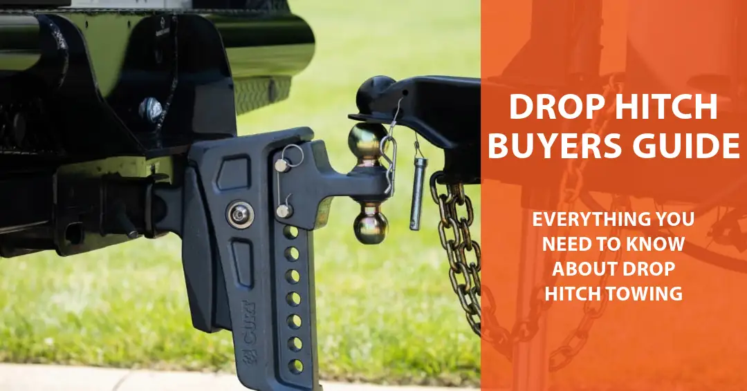 A CURT drop drop hitch is perfect for towing multiple trailers or towing with a tall truck.