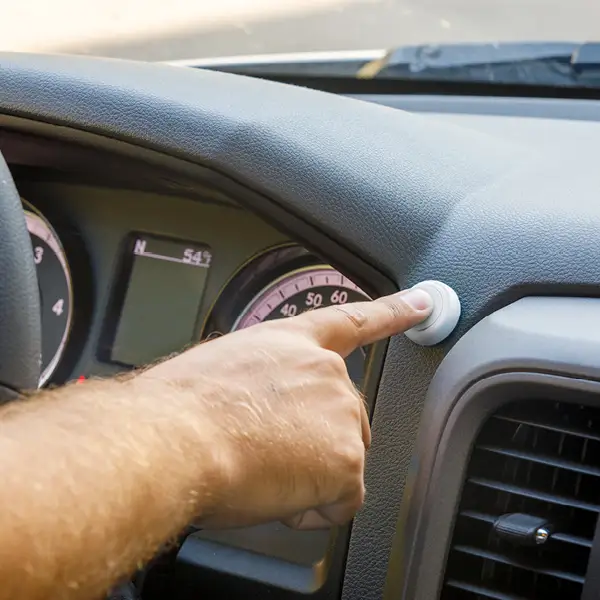 Echo brake controller override button allows you to mount a manual button for quick braking