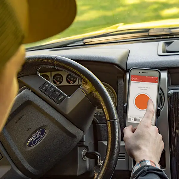 Echo allows you to control your trailer brakes from your smartphone