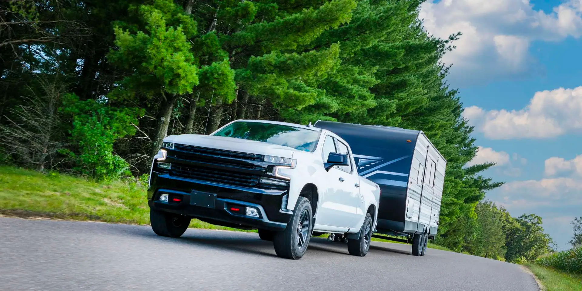 Ford F-150 Towing Camper