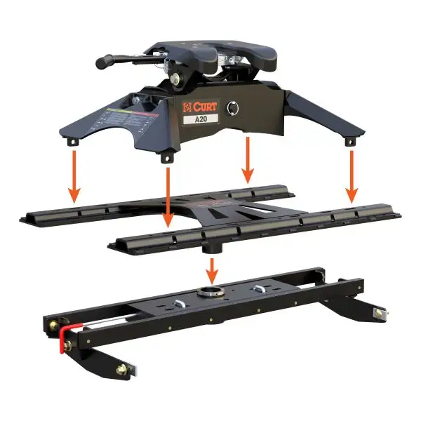 CURT A20 5th Wheel Gooseneck Hitch Plate