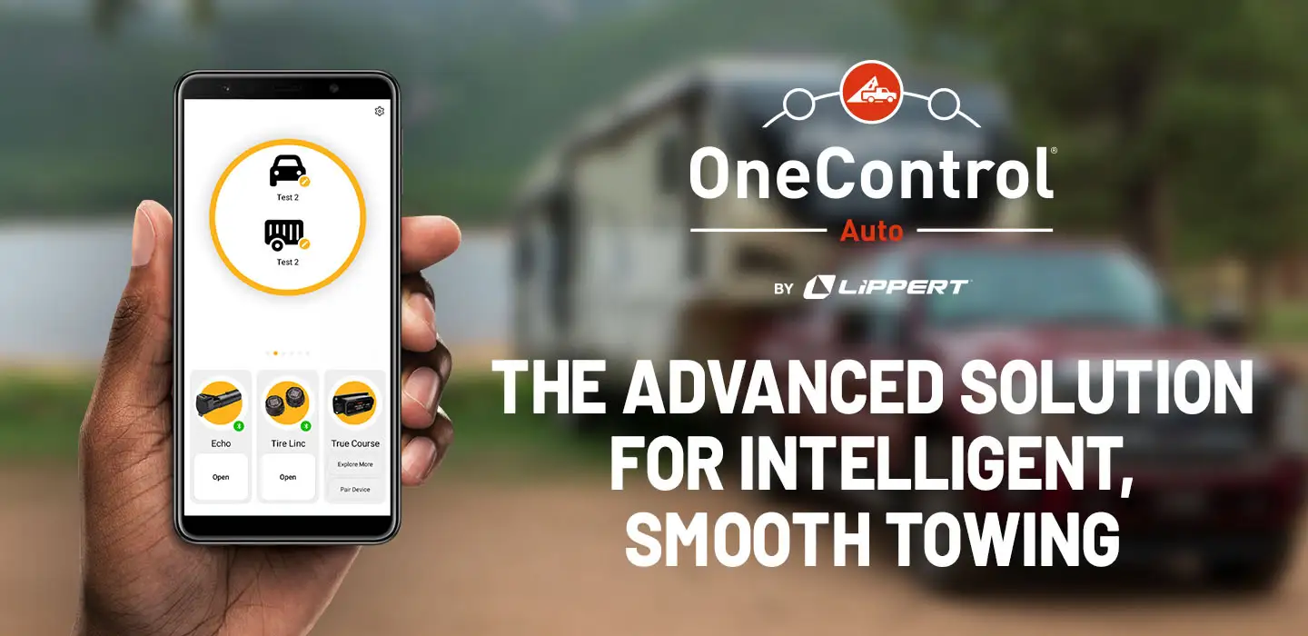 CURT OneControl is a smart towing app that allows you to monitor your trailer while towing in real time.