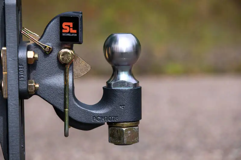 SecureLatch Cupped Pintle Hook Hitch