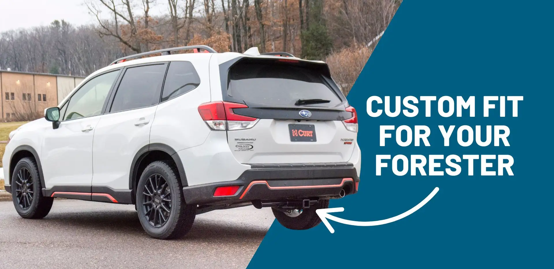 Subaru Forester with Trailer Hitch Receiver