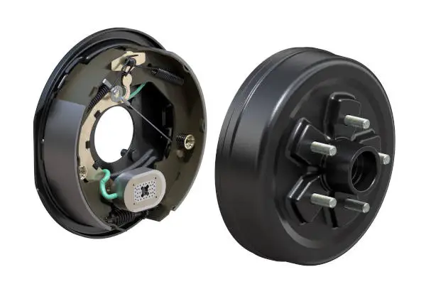 Trailer Drum Brakes with Shoes