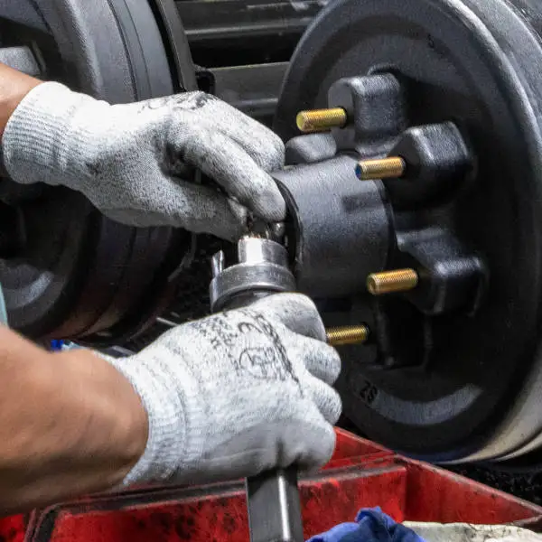 Trailer Wheel Dust Cap Replacement with Grease