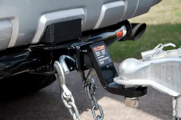 Trailer Hitch Towing Accessories Hooked Up