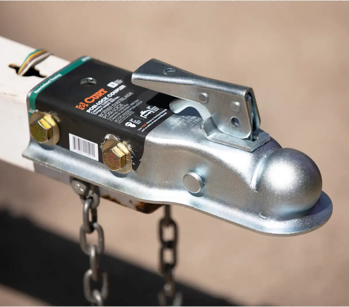 CURT couplers are perfect for trailer replacement parts for towing safely.