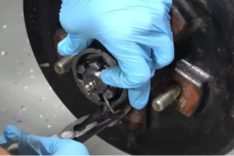 Remove Trailer Wheel Castle Nut